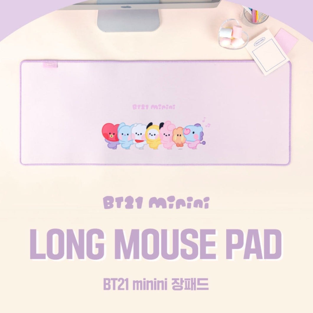 BT21 Minini Official Long Mouse Pad - K-STAR