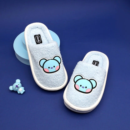 BT21 Minini Official Mellow Fur Slippers - K-STAR