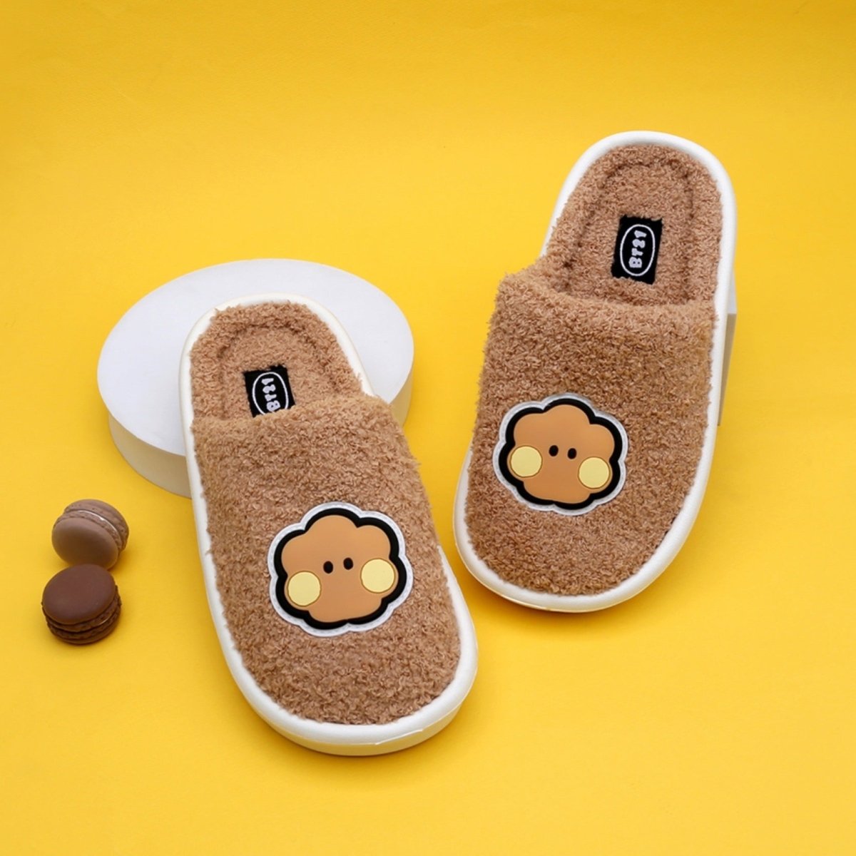 BT21 Minini Official Mellow Fur Slippers - K-STAR