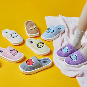 BT21 Minini Official Mellow Fur Slippers - K-STAR