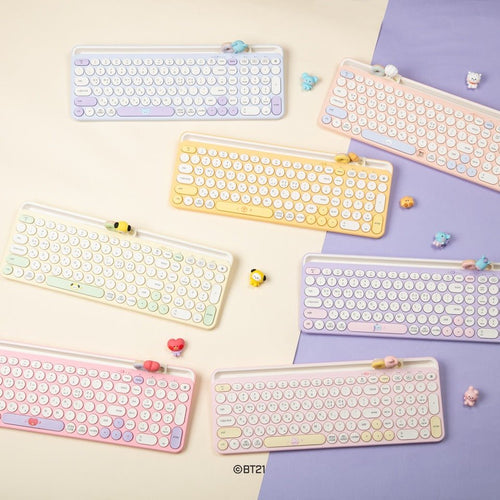 BT21 Minini Official Multi-Pairing Keyboard - K-STAR