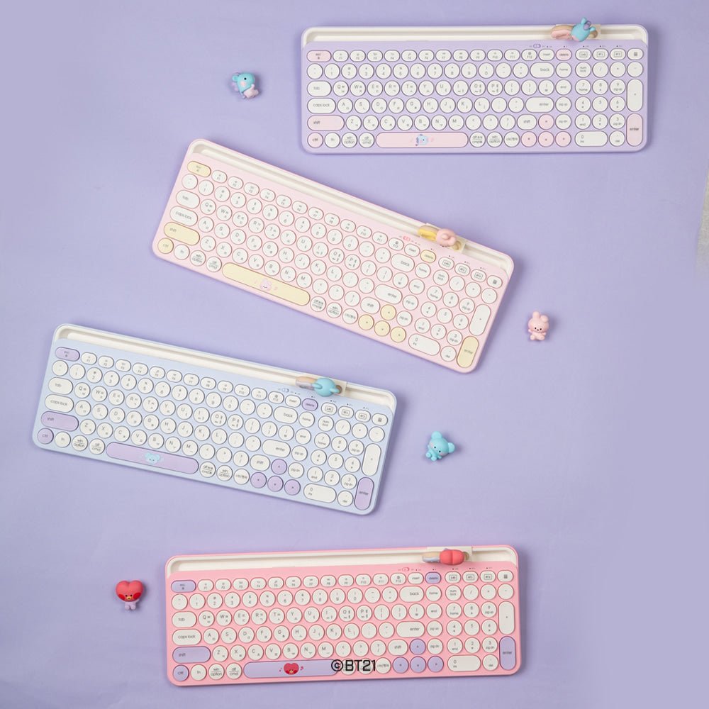 BT21 Minini Official Multi-Pairing Keyboard - K-STAR