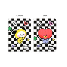 BT21 Minini Official Passport Cover Checkerboard - K-STAR