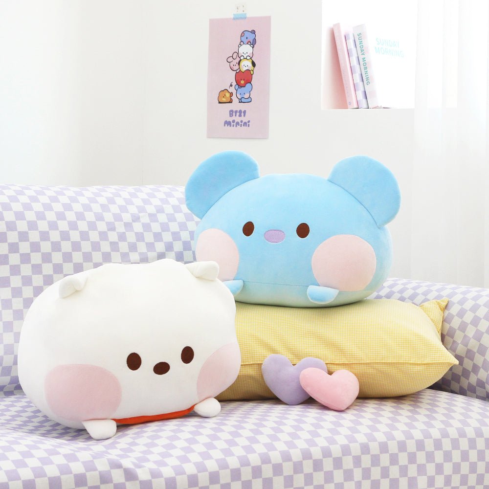 BT21 Minini Official Round Cushion - K-STAR