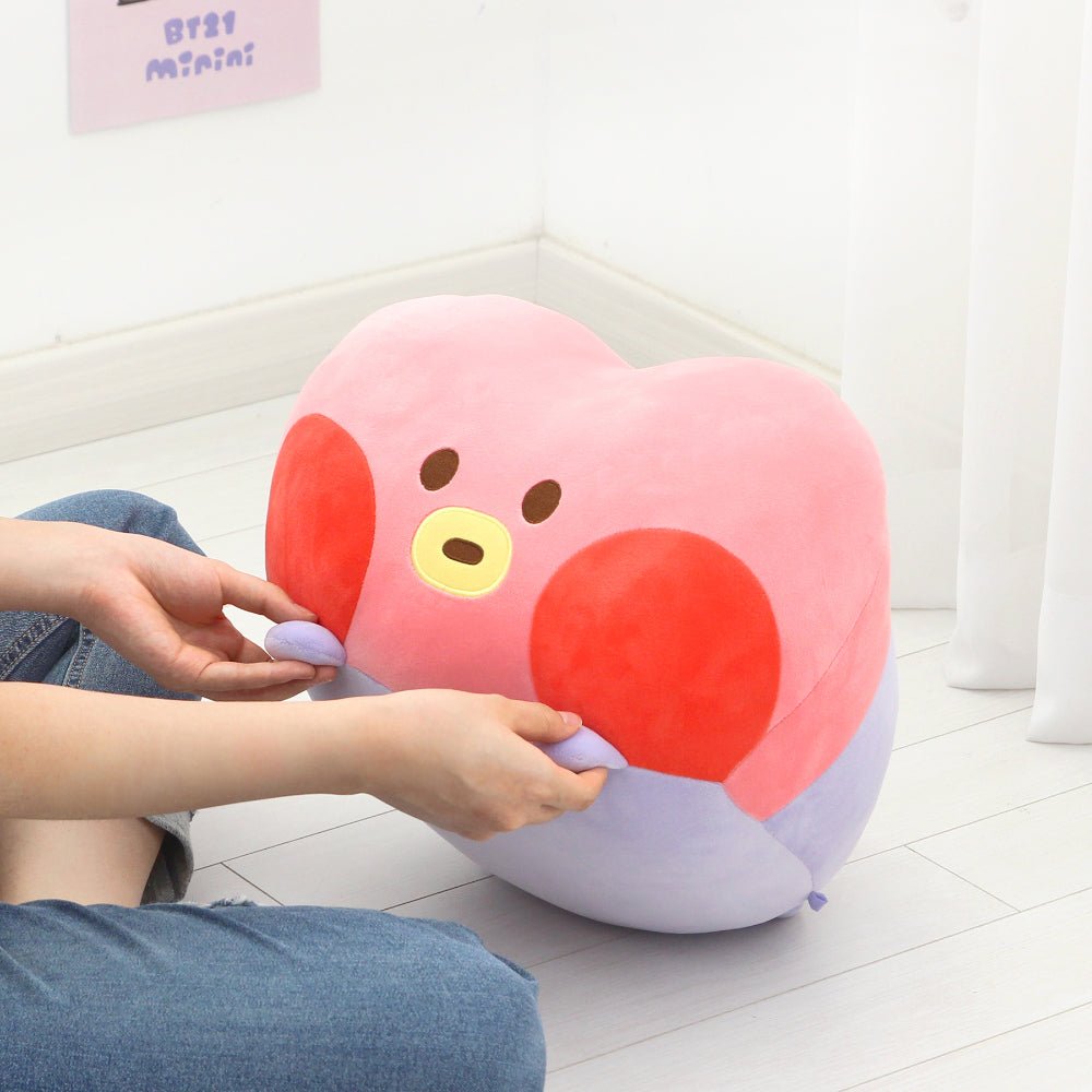 BT21 Minini Official Round Cushion - K-STAR