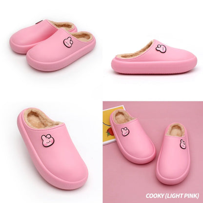 BT21 Minini Official Round Winter Slippers - K-STAR