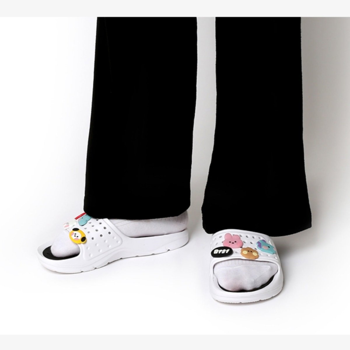 BT21 Minini Official Together Cushion Slippers - K-STAR