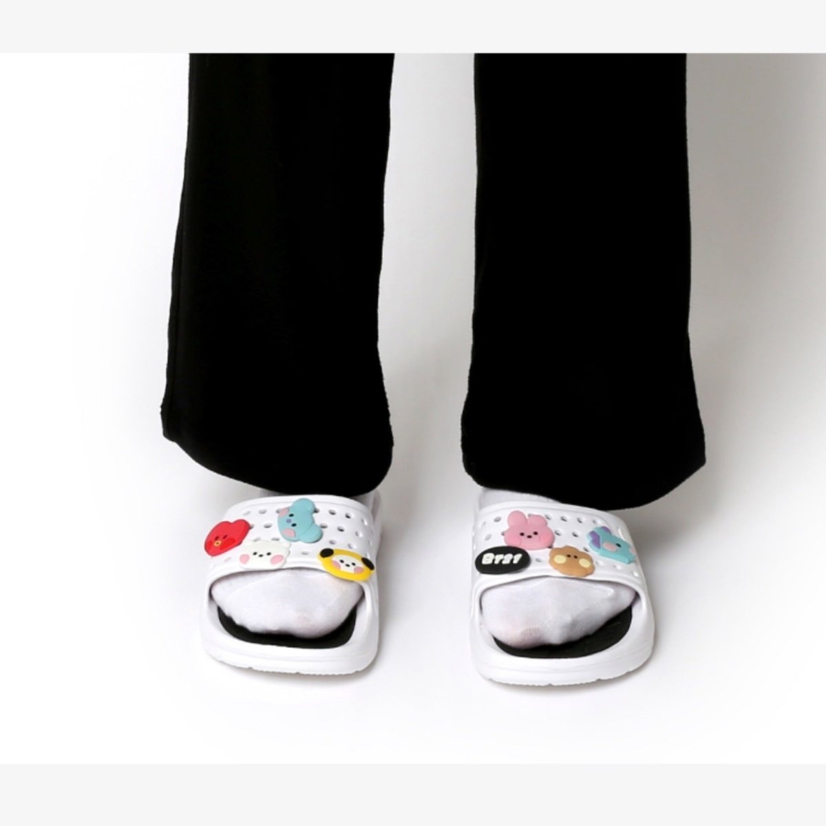 BT21 Minini Official Together Cushion Slippers - K-STAR