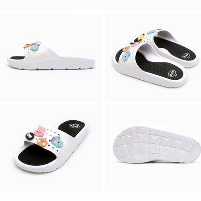 BT21 Minini Official Together Cushion Slippers - K-STAR