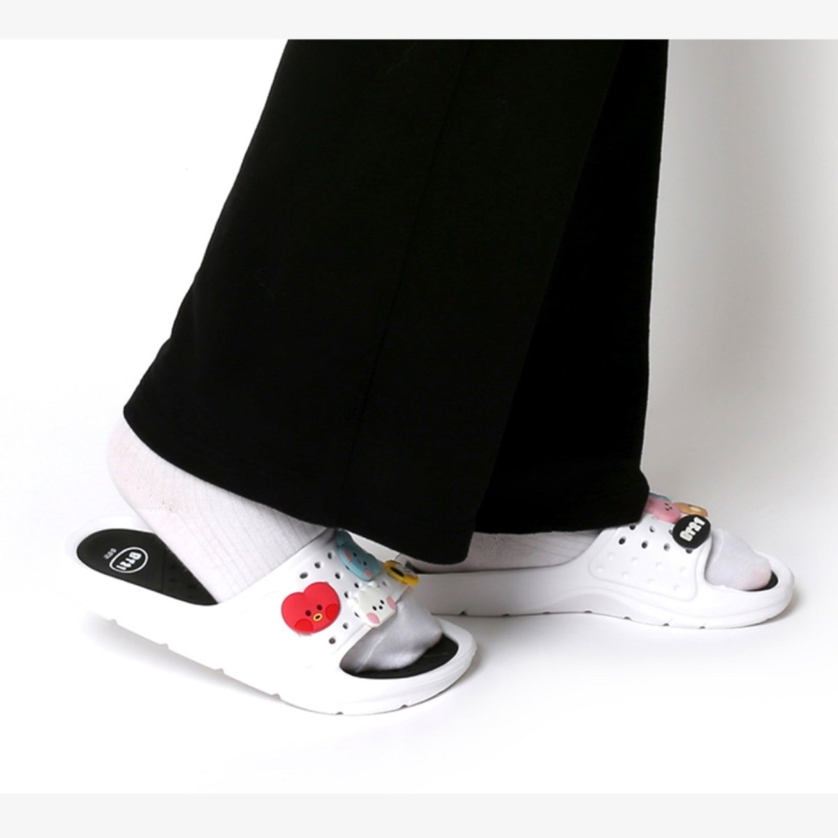 BT21 Minini Official Together Cushion Slippers - K-STAR