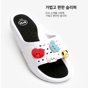 BT21 Minini Official Together Cushion Slippers - K-STAR