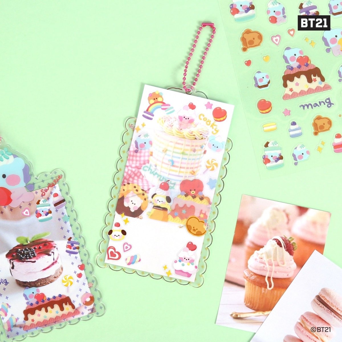 BT21 Minini Photocard Holder Sweetie Version - K-STAR