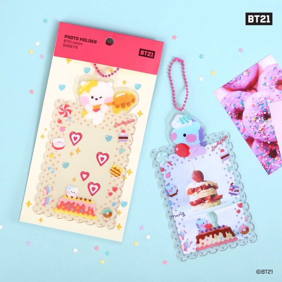 BT21 Minini Photocard Holder Sweetie Version - K-STAR