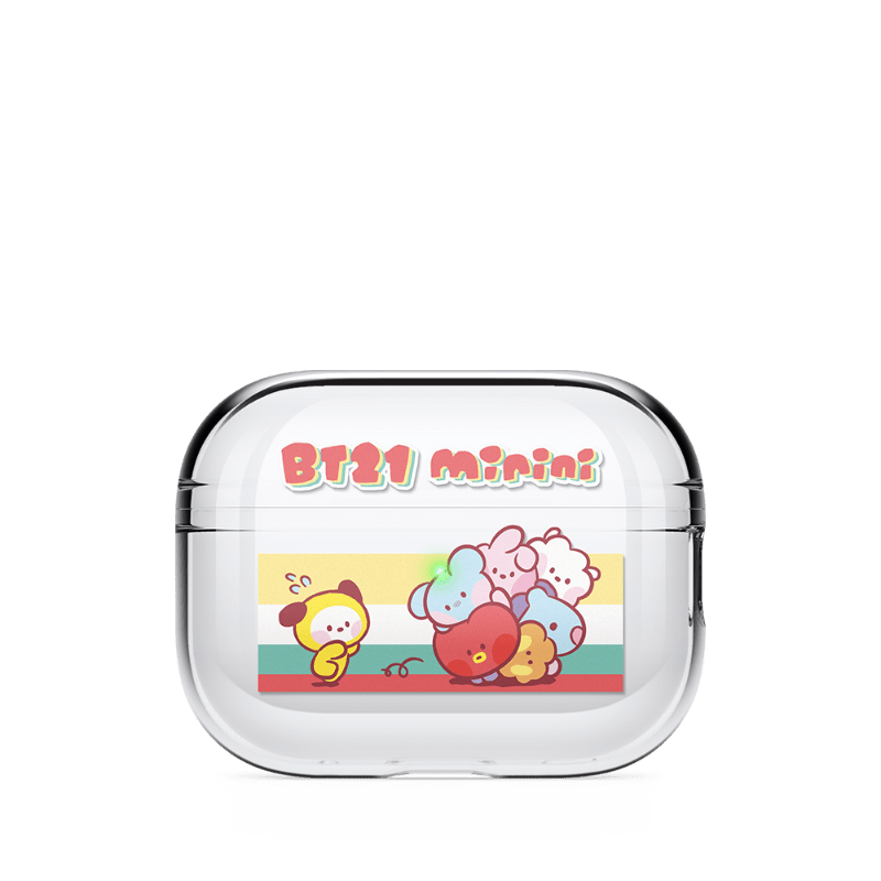 BT21 Minini Pink AirPods Pro2 / Buds2 Pro Live Case - K-STAR
