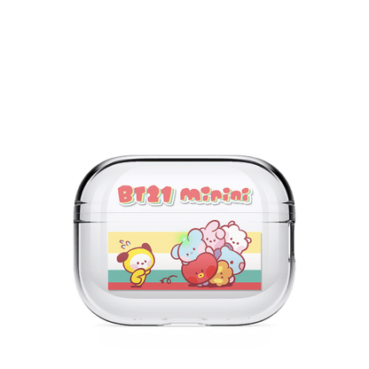 BT21 Minini Pink AirPods Pro2 / Buds2 Pro Live Case - K-STAR