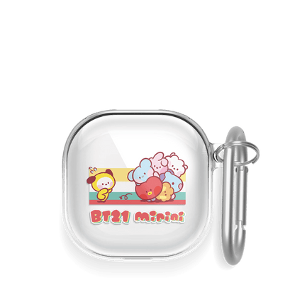 BT21 Minini Pink AirPods Pro2 / Buds2 Pro Live Case - K-STAR