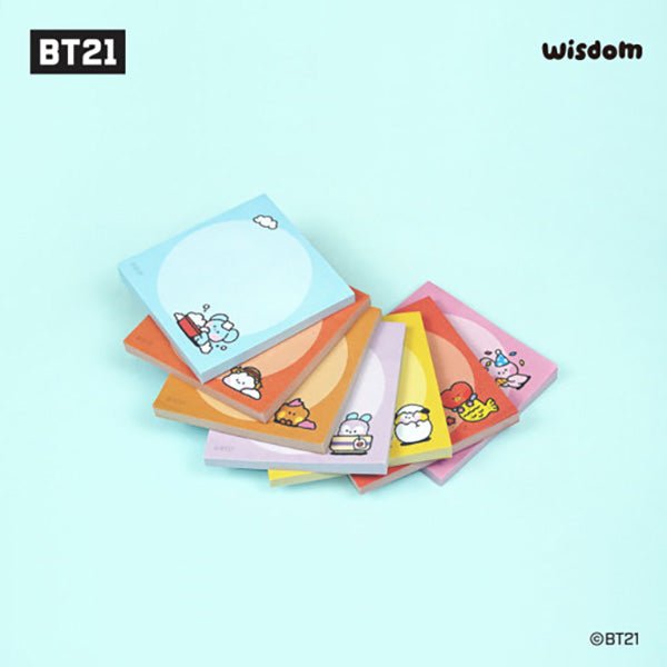 BT21 Minini Tin Case Memo Pad - K-STAR