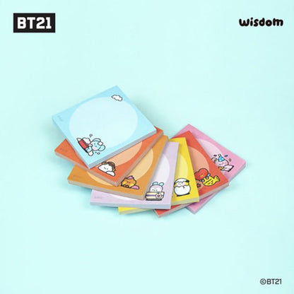 BT21 Minini Tin Case Memo Pad - K-STAR