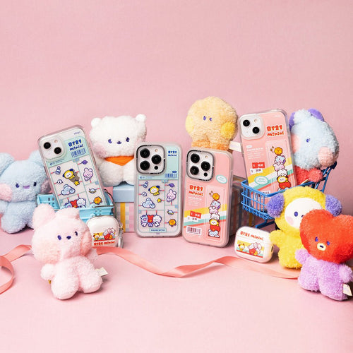 BT21 Minini Toys iPhone 14 & iPhone 14 Pro Case - K-STAR