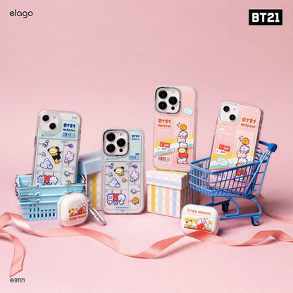 BT21 Minini Toys iPhone 14 & iPhone 14 Pro Case - K-STAR