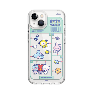 BT21 Minini Toys iPhone 14 & iPhone 14 Pro Case - K-STAR