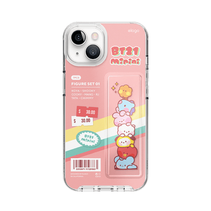 BT21 Minini Toys iPhone 14 & iPhone 14 Pro Case - K-STAR