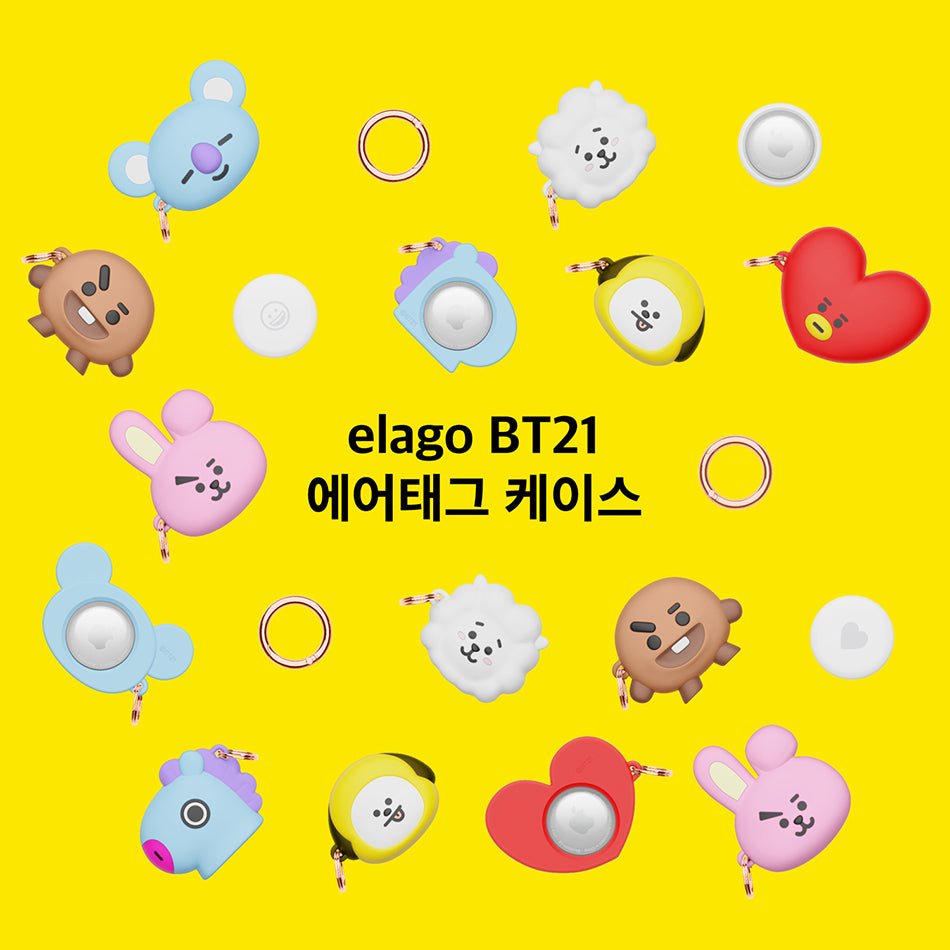 BT21 Official AirTag Case - K-STAR