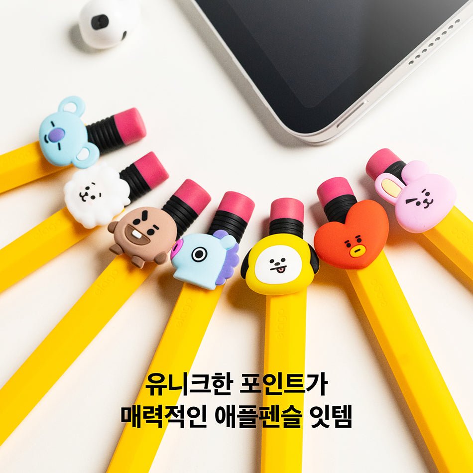 BT21 Official Apple Pencil2 Silicon Case - K-STAR