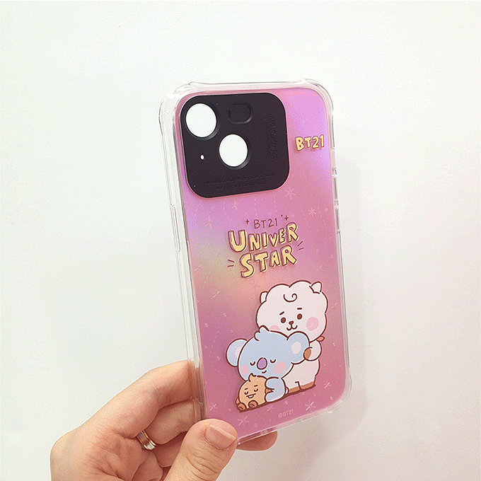 BT21 Official Baby Sketch Light up Phone Case (iPhone and Galaxy) - K-STAR
