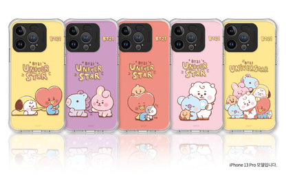 BT21 Official Baby Sketch Light up Phone Case (iPhone and Galaxy) - K-STAR