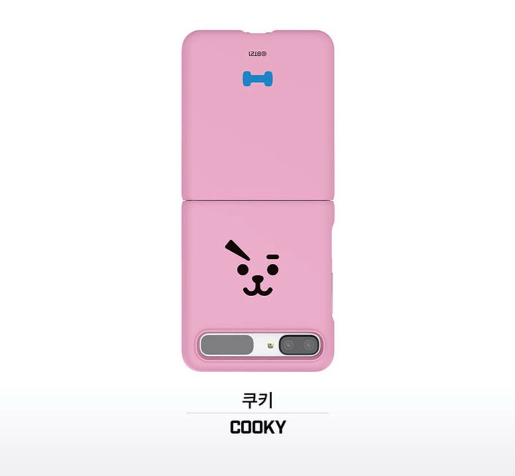 BT21 Official Face Galaxy Z Flip 3 & Z Flip 5G Slim Case - K-STAR
