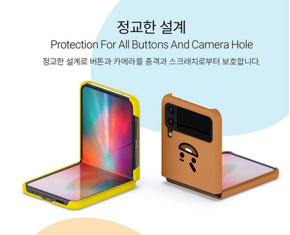 BT21 Official Face Galaxy Z Flip 3 & Z Flip 5G Slim Case - K-STAR