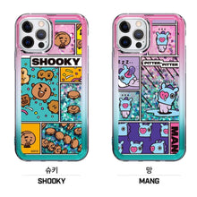 BT21 Official Focus On Me Bling Aqua Case (For Galaxy) - K-STAR