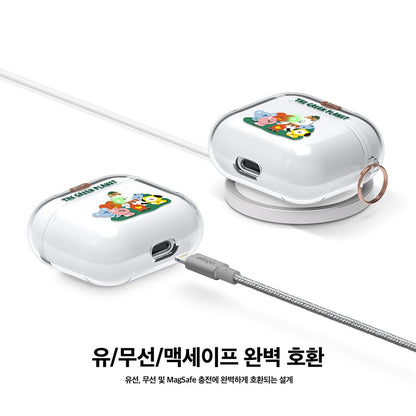 BT21 Official Green Planet Galaxy for Buds Live, Airpods3, Airpods Pro - K-STAR
