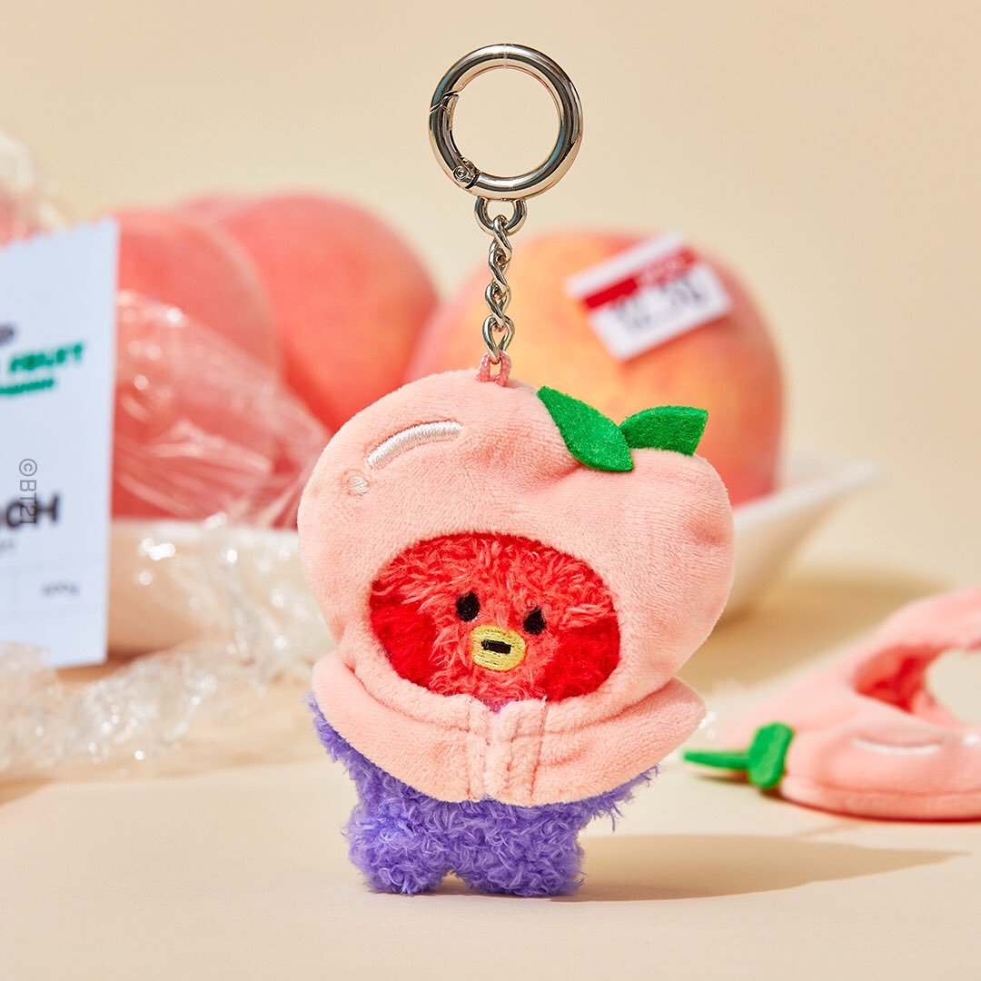 BT21 Official Grocery Fruit Fresh Mini Minini Doll & Keyring - K-STAR