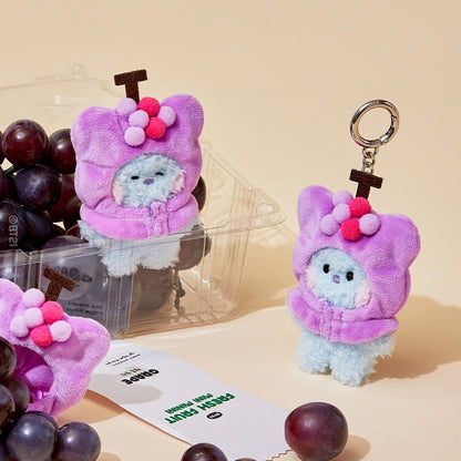 BT21 Official Grocery Fruit Fresh Mini Minini Doll & Keyring - K-STAR