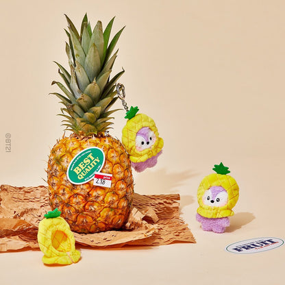 BT21 Official Grocery Fruit Fresh Mini Minini Doll & Keyring - K-STAR