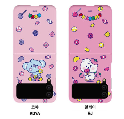 BT21 Official Jelly Candy Galaxy Z Flip 3 & Z Flip 5G Slim Case - K-STAR