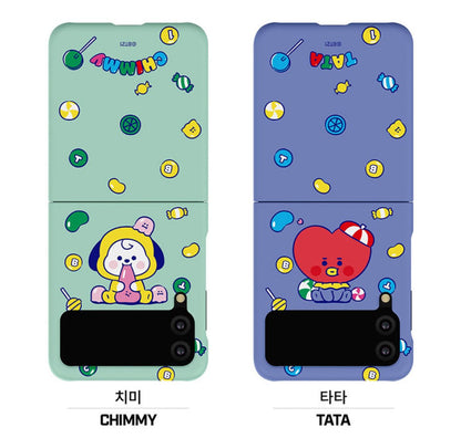 BT21 Official Jelly Candy Galaxy Z Flip 3 & Z Flip 5G Slim Case - K-STAR