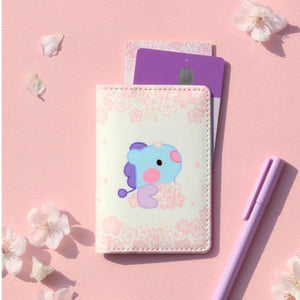 BT21 Official Minini Card Case Cherry Blossom Ver. - K-STAR