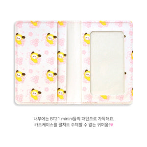 BT21 Official Minini Card Case Cherry Blossom Ver. - K-STAR