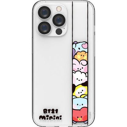 BT21 Official Minini Clear Case (iPhone and Galaxy) - K-STAR