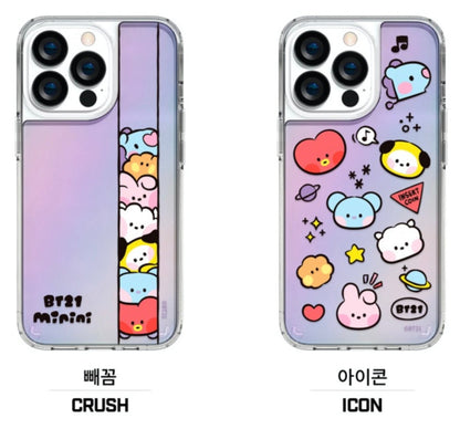 BT21 Official Minini Hologram Case (iPhone and Galaxy) - K-STAR