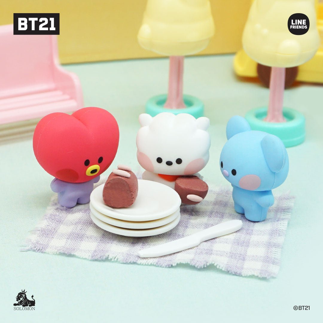 BT21 Official Minini Lavender Bath Bomb + Figure (Random) - K-STAR