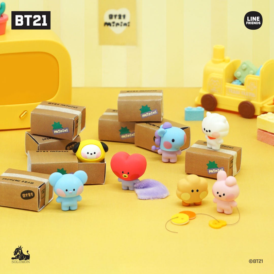 BT21 Official Minini Lavender Bath Bomb + Figure (Random) - K-STAR