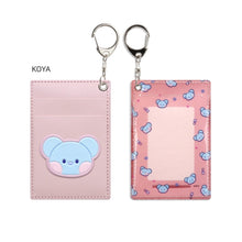 BT21 Official Minini Leather Patch Card Holder - K-STAR