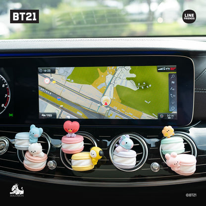 BT21 Official Minini Macaron Air Freshener - K-STAR