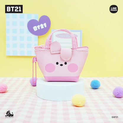 BT21 Official Minini Mini Pouch Keychain - K-STAR