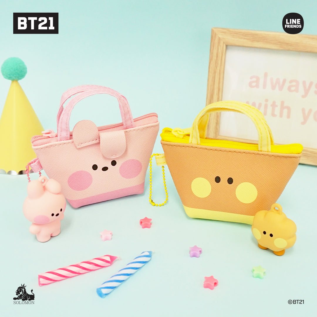 BT21 Official Minini Mini Pouch Keychain - K-STAR