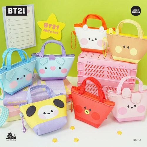 BT21 Official Minini Mini Pouch Keychain - K-STAR